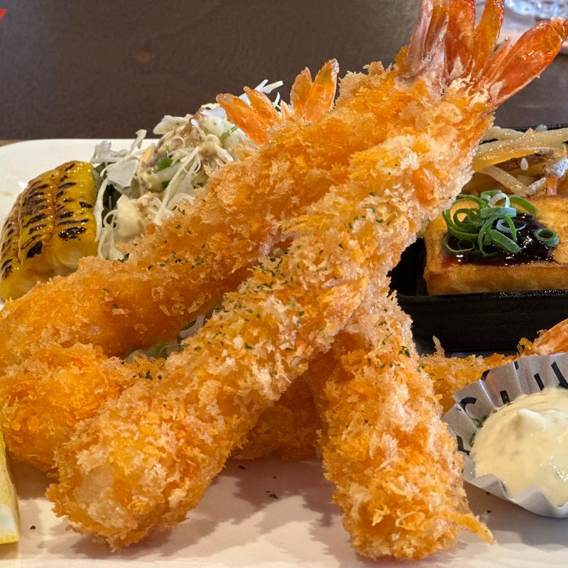 エビフライ定食(IKOMAI CAFE (いこまい カフェ))