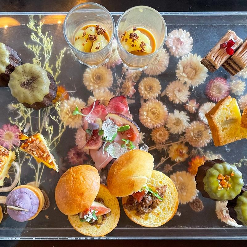 お芋と栗のアフタヌーンティー(boB the garden)