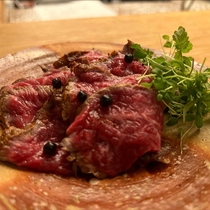 和牛ももたたき(the sunset beach)