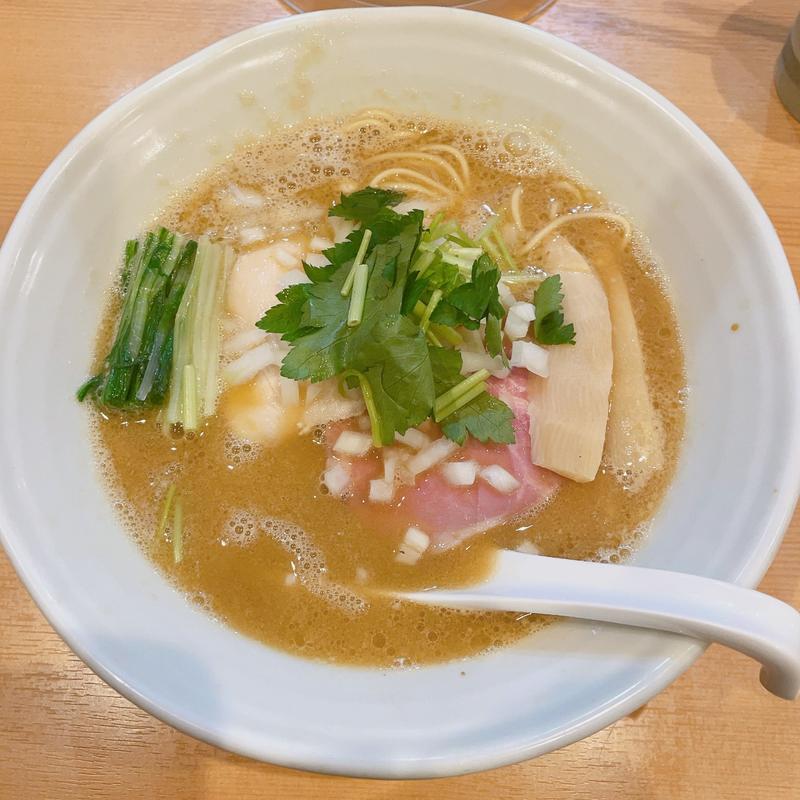 濃厚白湯魚介蕎麦(中華蕎麦 はる)