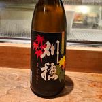 秋田「刈穂 山廃純米酒ひやおろし」