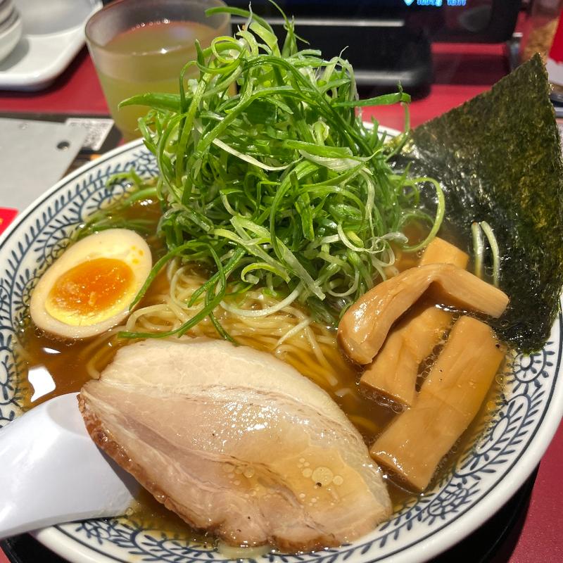 肉そば(丸源ラーメン 大分萩原店)
