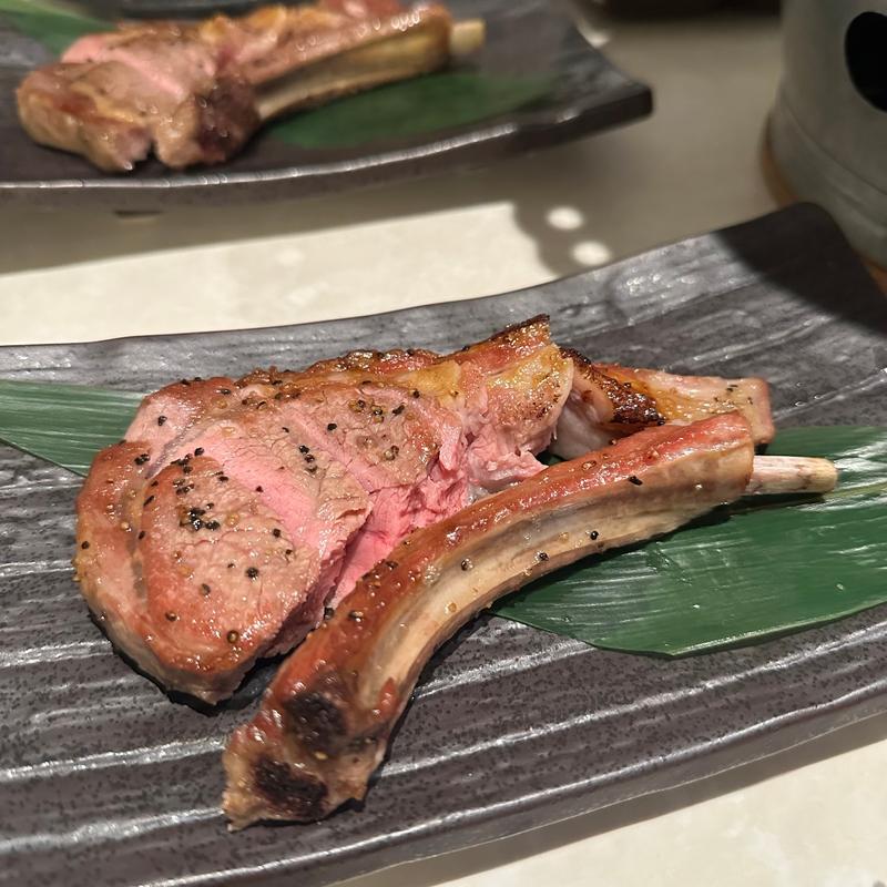 ラムチョップ(遠野ジンギスカンよし田)