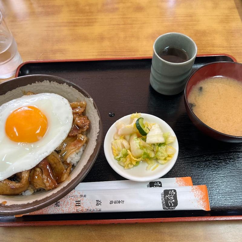 チャップ丼　めだま焼き(高田屋)