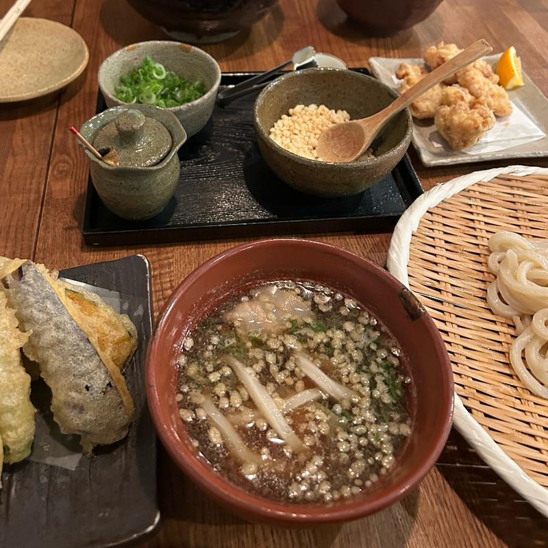肉汁ざるうどん(釜揚げうどん専門店 もと)