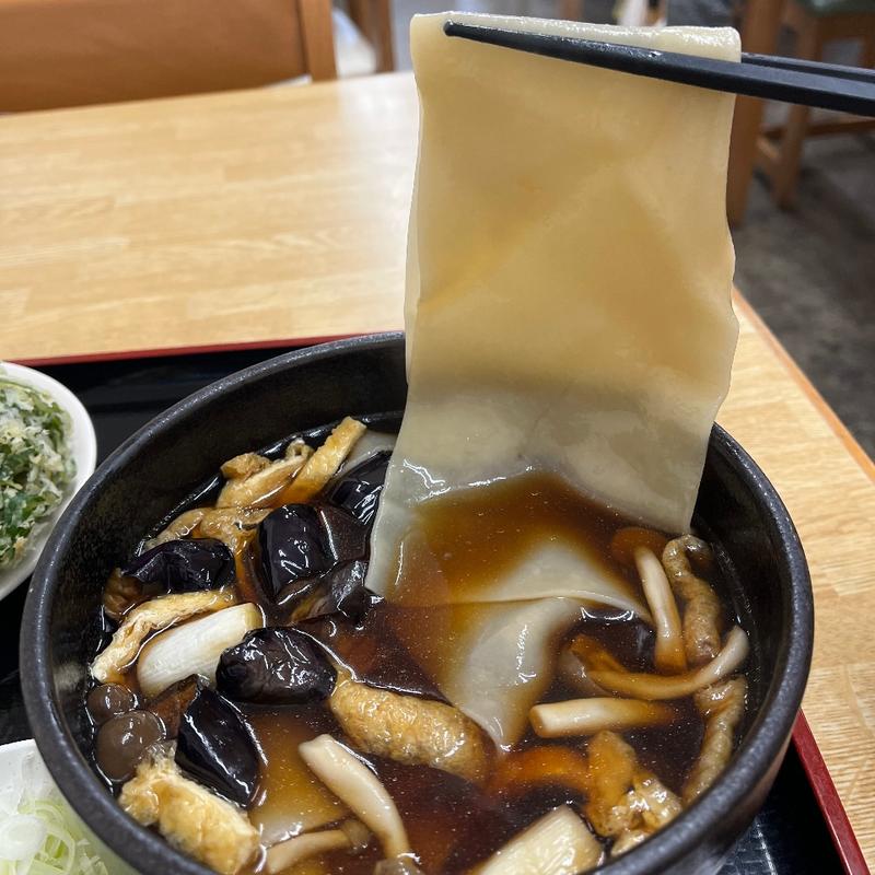 川幅かけ田舎汁うどん(鴻巣うどん てらや )