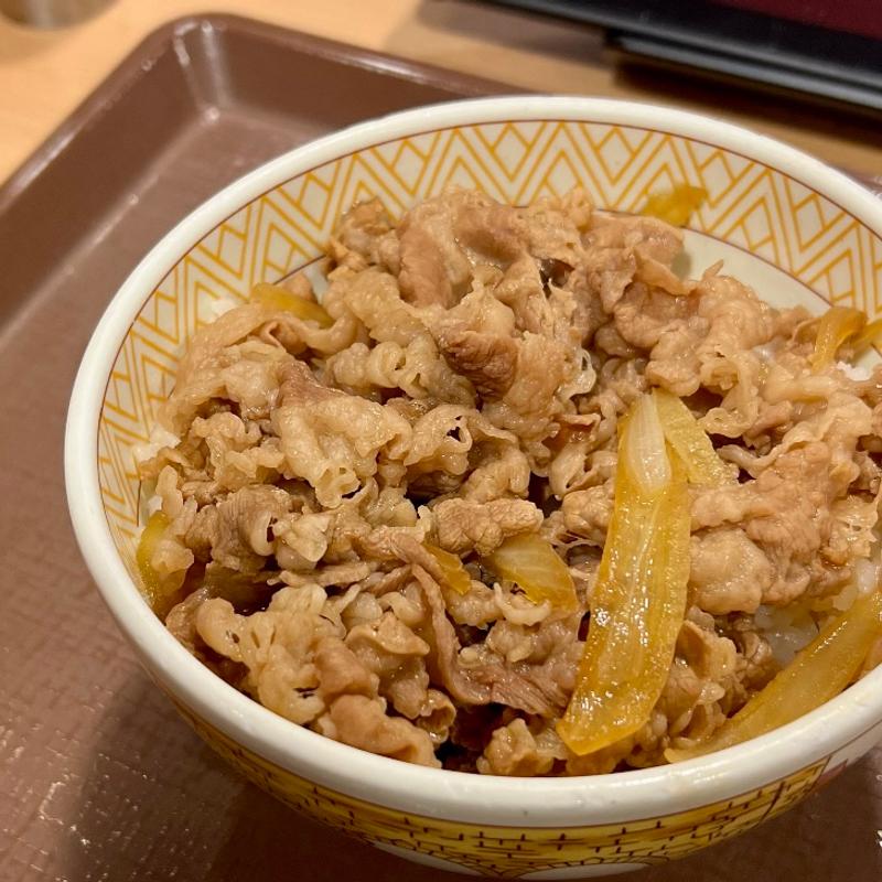 牛丼/並(すき家 札幌ポールタウン店)