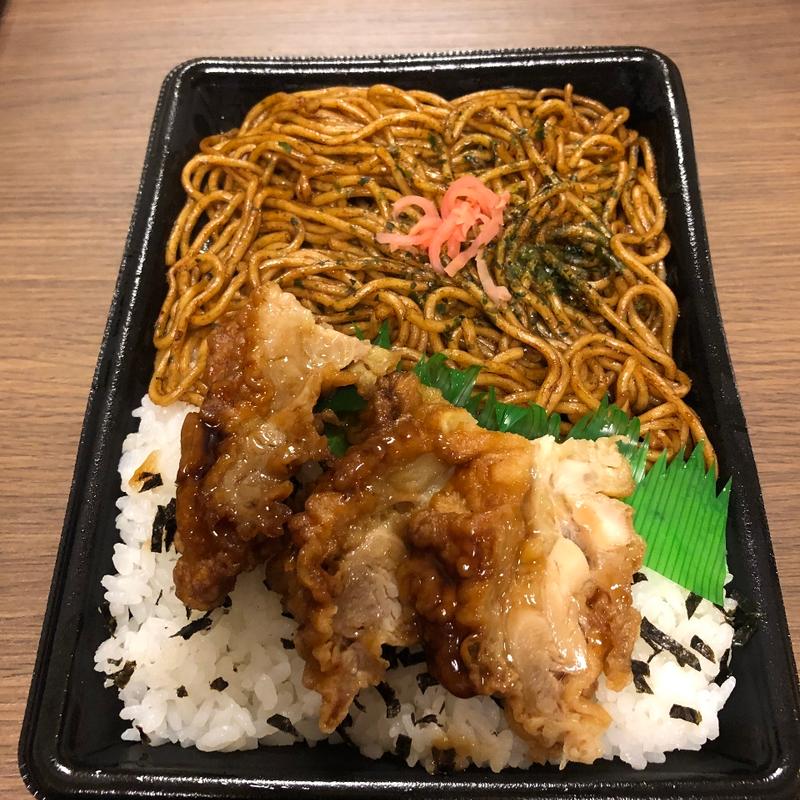 鶏めし＆焼きそば弁当(ファミリーマート 中津川手賀野店)