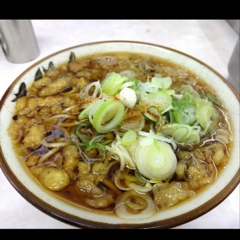 たぬきそば(立喰そば吾妻屋)