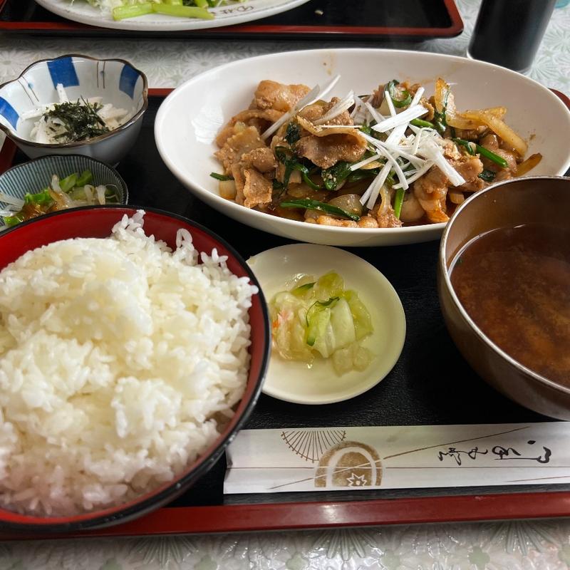 バラ焼き定食(沼館食堂)