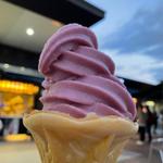 巨峰ソフトクリーム