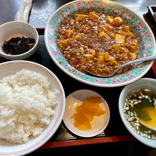 麻婆豆腐定食(麺点飯 広州 桂木店 （メンテンハン コウシュウ）)