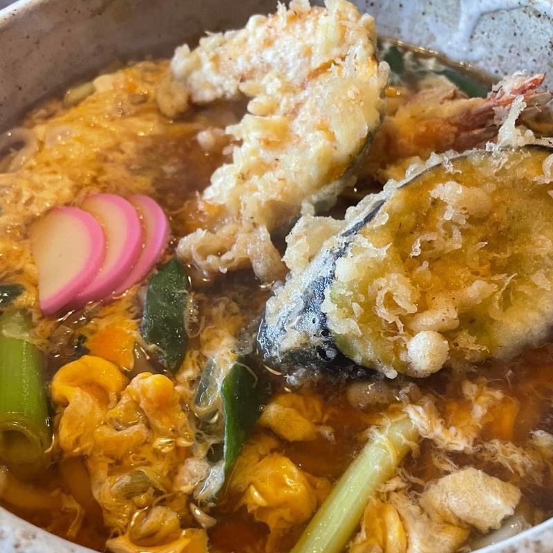 天とじうどん(新実)