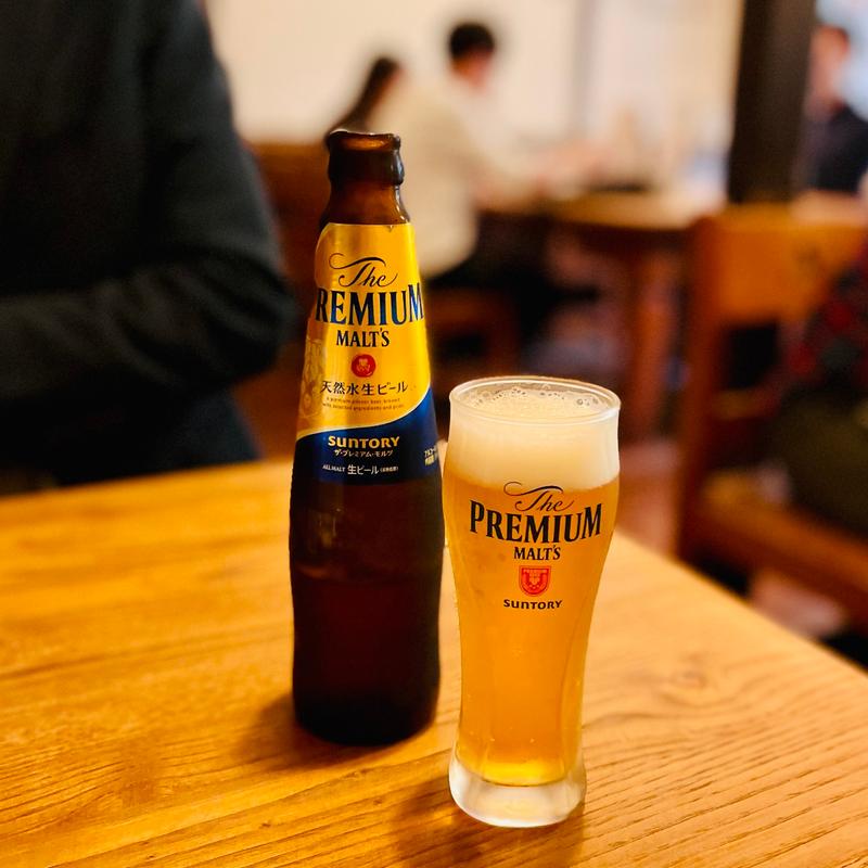 プレミアムモルツ(まめ蔵 （マメゾウ）)