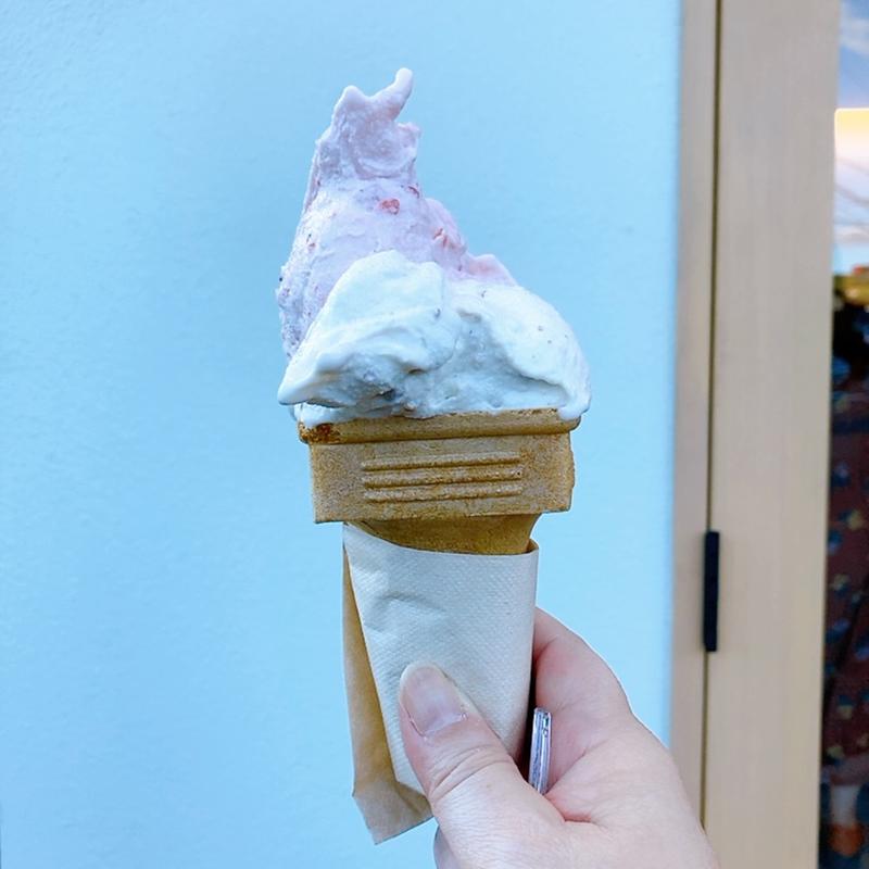 イチゴ&ラムレーズン(SANCHOKU MILK 産直ミルク)