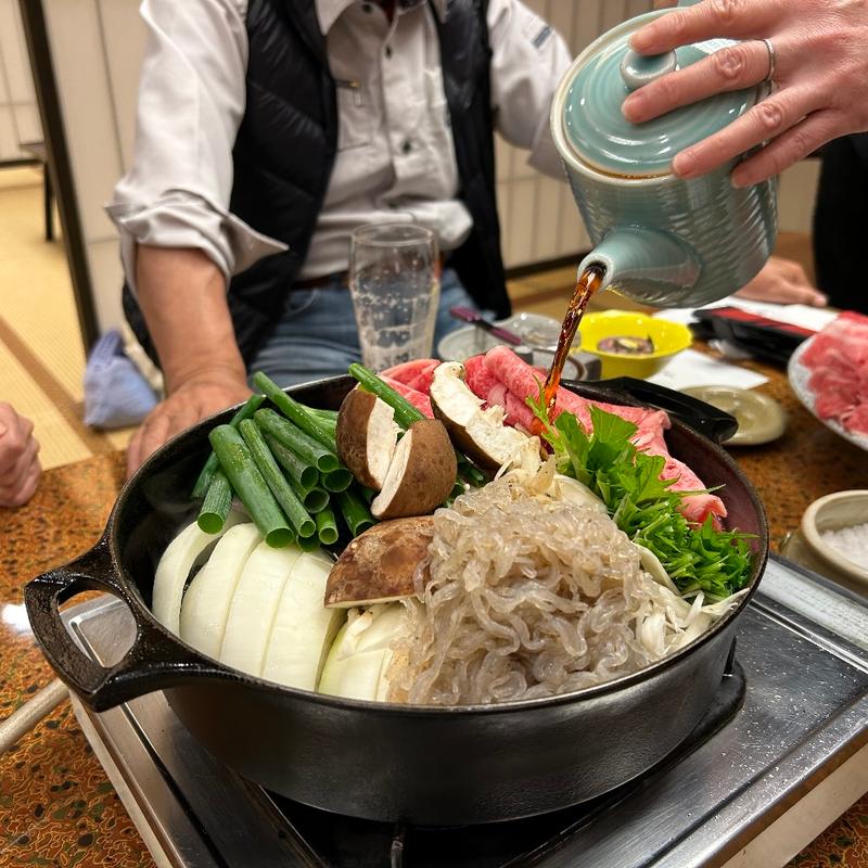 スキヤキ(赤目山水園 )