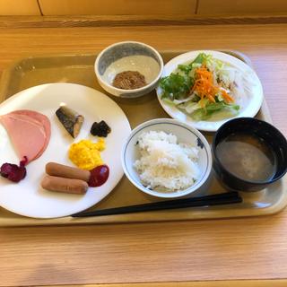 朝食バイキング(ホテルルートイン中津川インター)
