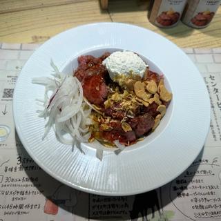 名物ビーフステーキライスM(ステーキライスの店 センタービーフ横浜関内本店)