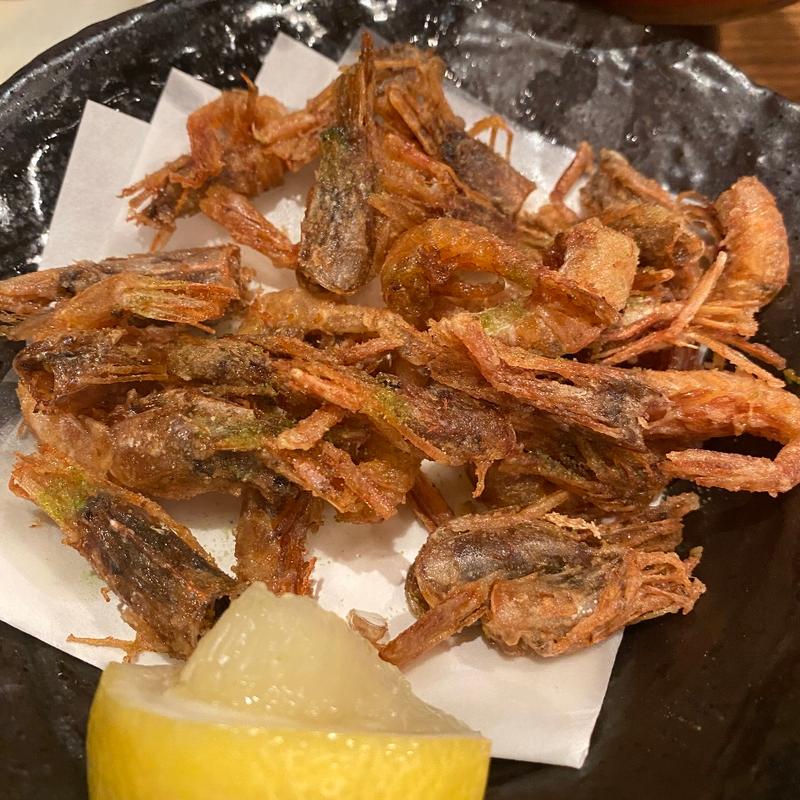 小エビのからあげ(近江町・海鮮市場料理 市の蔵 （いちのくら）)