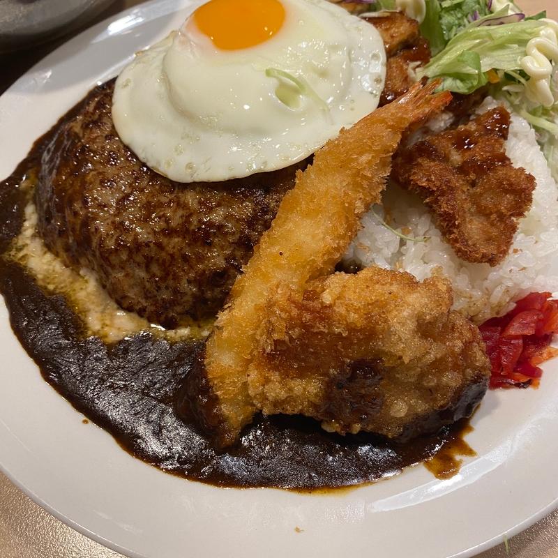 金沢カレーガスト本気盛り(ガスト 新潟村上店 )