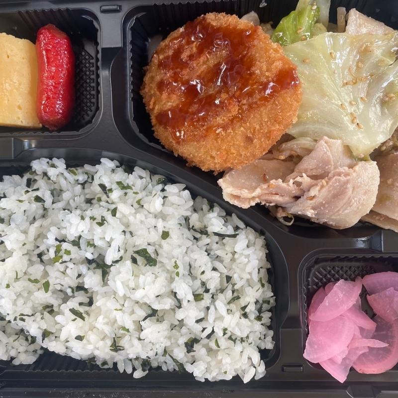 肉野菜炒め弁当(お弁当屋さん)