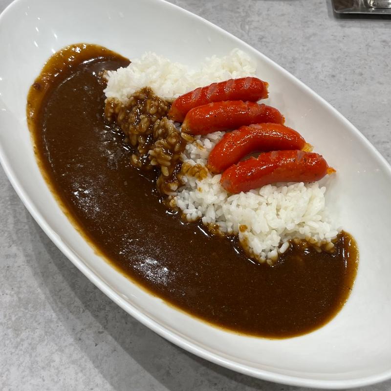 昭和赤ウインナーカレー(カレーハウス　ピヨ)