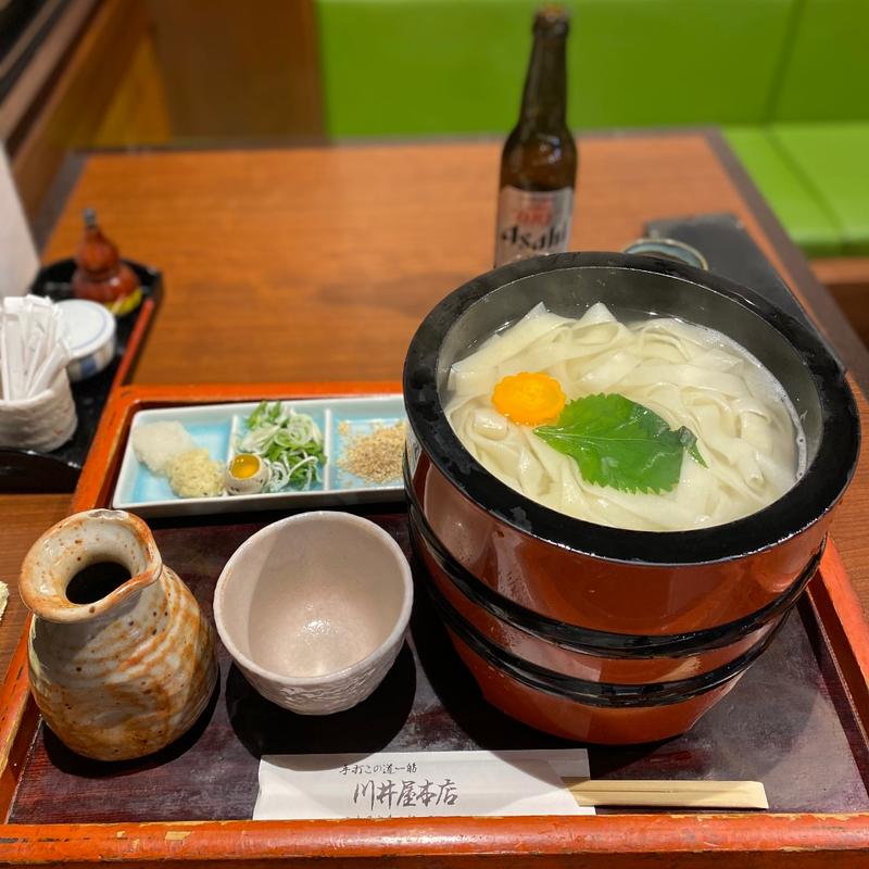 釜揚げきしめん(川井屋)