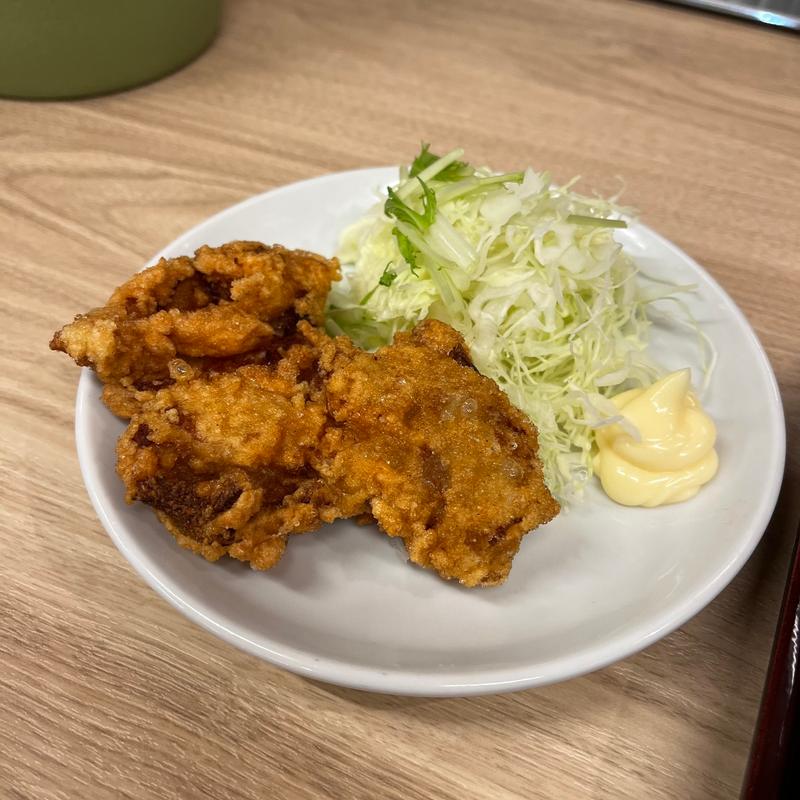 唐揚げセット(埼玉タンメン 山田太郎 大和田店)