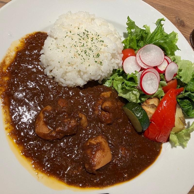 スパイシーチキンカレー(分身ロボットカフェ DAWN ver.β)