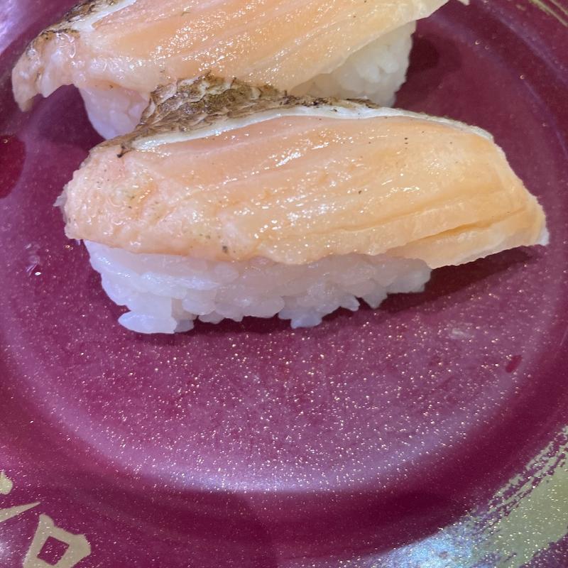 炙りサーモン(スシロー エンポリアム店)