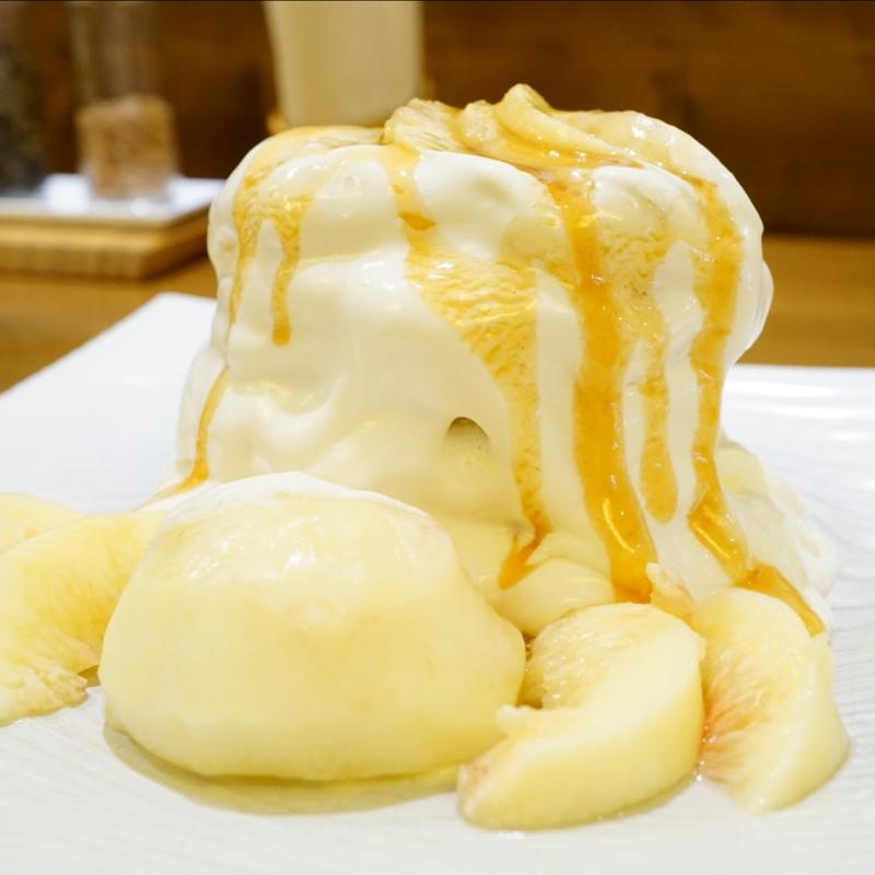 桃のパンケーキ(紅鶴)