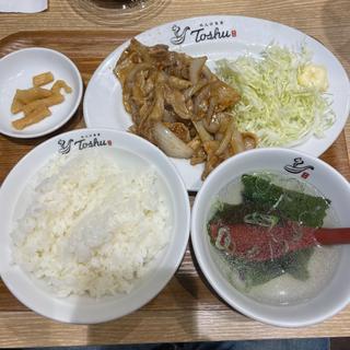 生姜焼き定食(東秀 向ケ丘遊園店 （トウシュウ）)