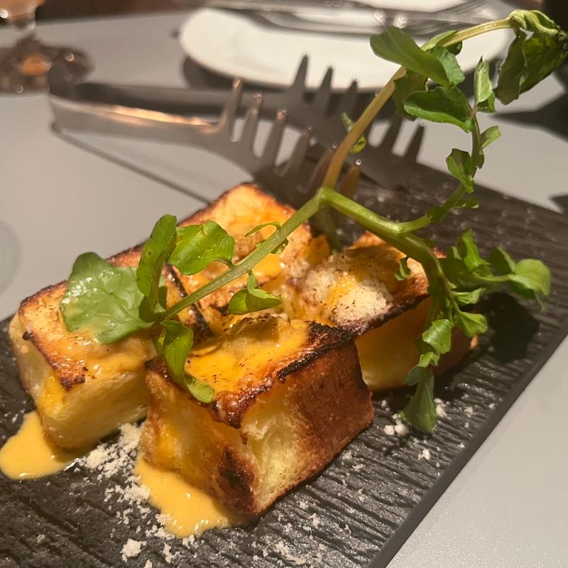 ウニクリームフレンチトースト(マーサーブランチ ギンザテラス)