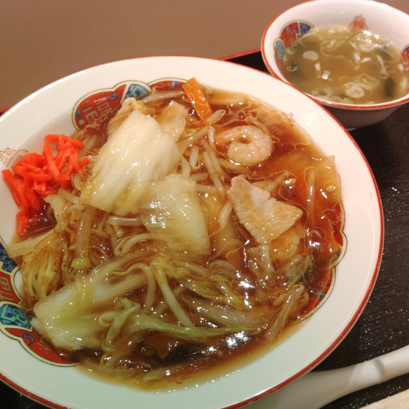 五目あんかけ焼そば(麺房 たなか屋)