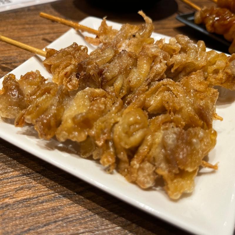 三つ星トリュフ風テルマエ串(ひねり蛇口ハイ 大衆酒泉テルマエ 名古屋駅前泉)