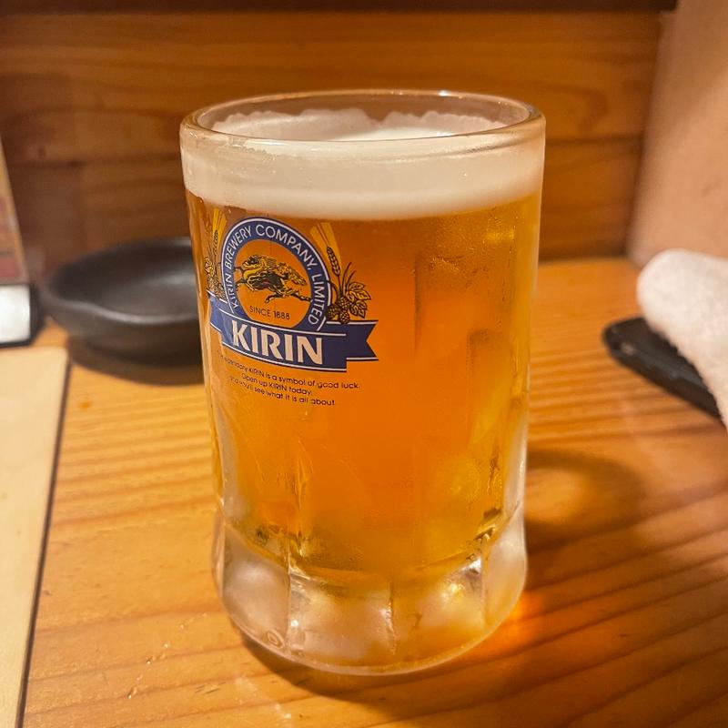 生ビール(鶏屋坊’S )