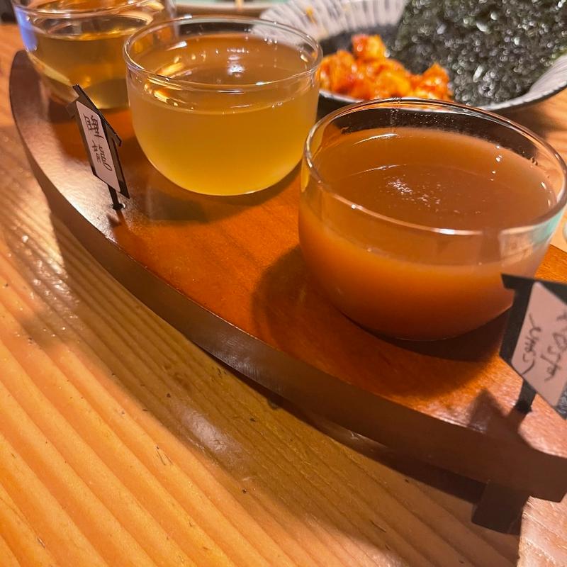 梅酒飲み比べ(鶏屋坊’S )