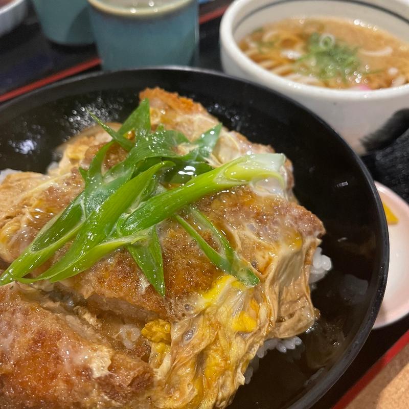カツ丼＋ミニうどん(ながさわ 三木店)