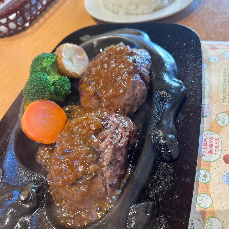 げんこつハンバーグランチ(炭焼きレストランさわやか 浜松篠ケ瀬店 )