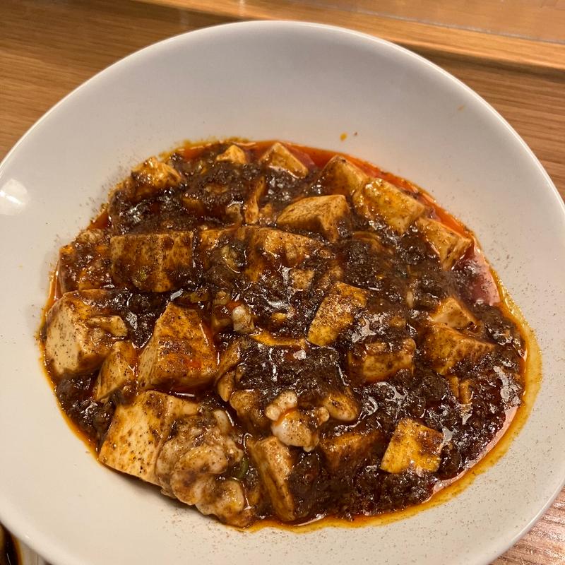 特別な白子入り麻婆豆腐定食(高井戸・麻婆TABLE)