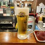 生ビール（中）(亀戸ホルモン 恵比寿店 （カメイドホルモン）)