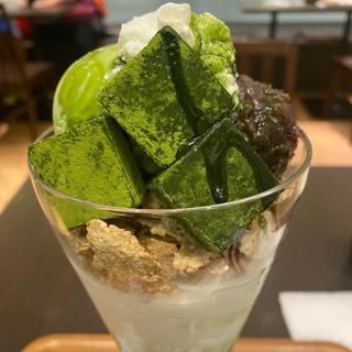 抹茶生チョコパフェ(nana’s green tea ルミネエスト新宿店)