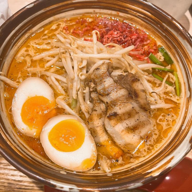 海老味噌ラーメン(みその屋 天文館店)