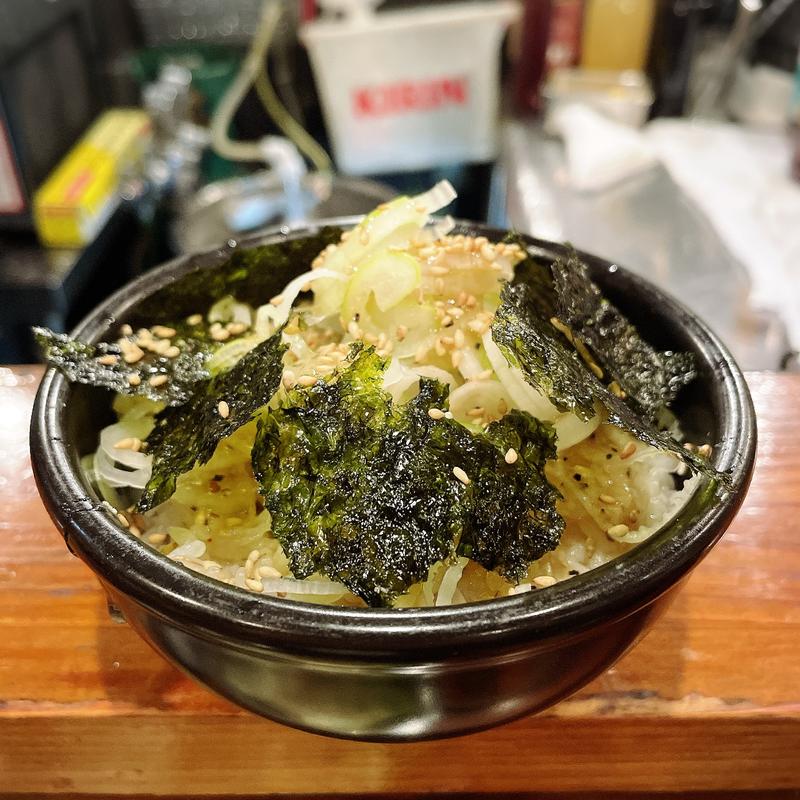 ねぎ塩ご飯(亀戸ホルモン 恵比寿店 （カメイドホルモン）)