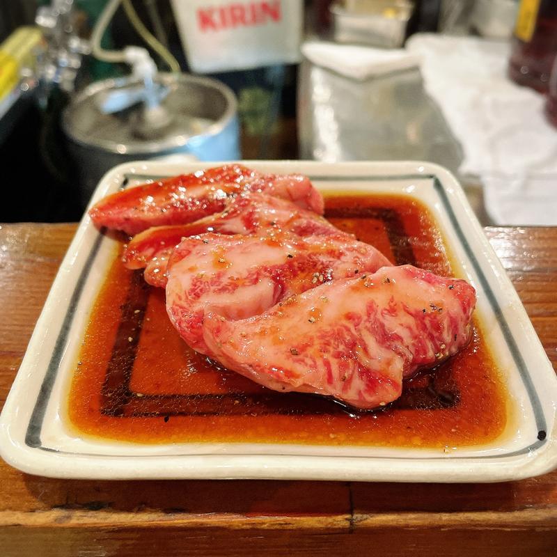 中落ちカルビ(亀戸ホルモン 恵比寿店 （カメイドホルモン）)