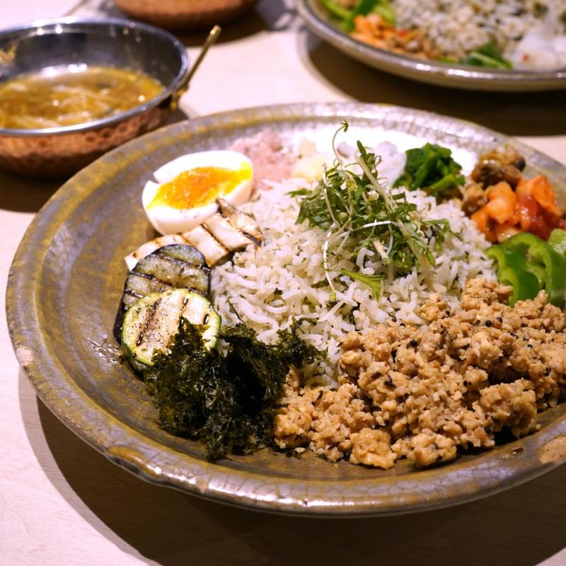 京風スパイス朝定食(SPICE GATE)