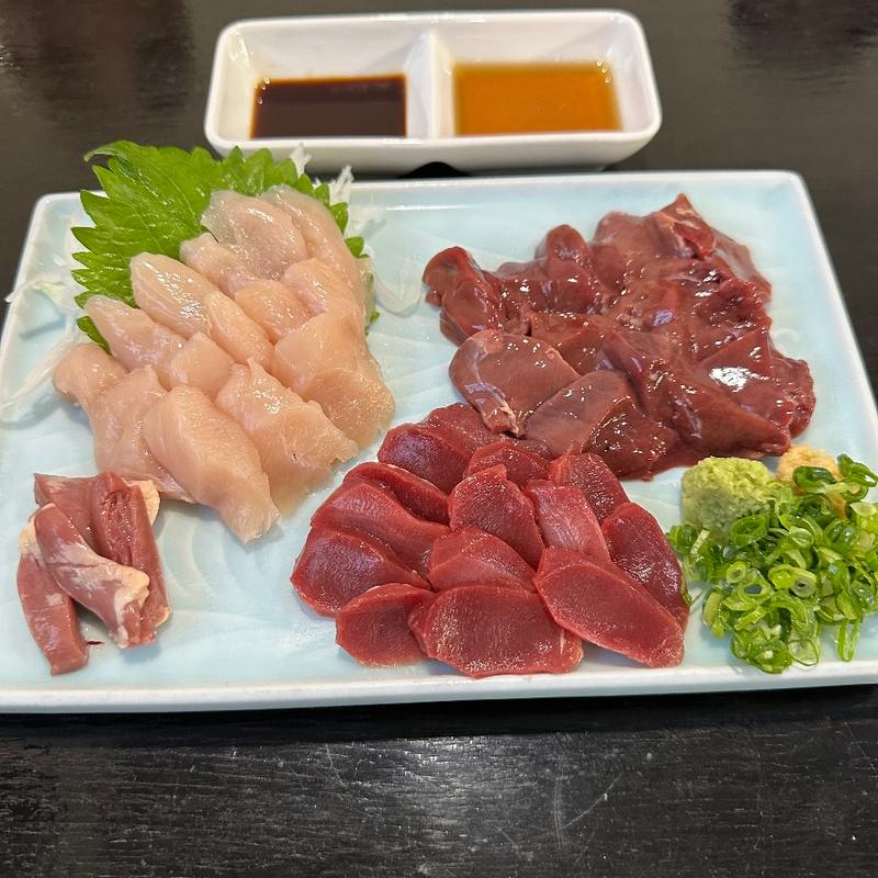 三点盛り合わせ(のぶや )