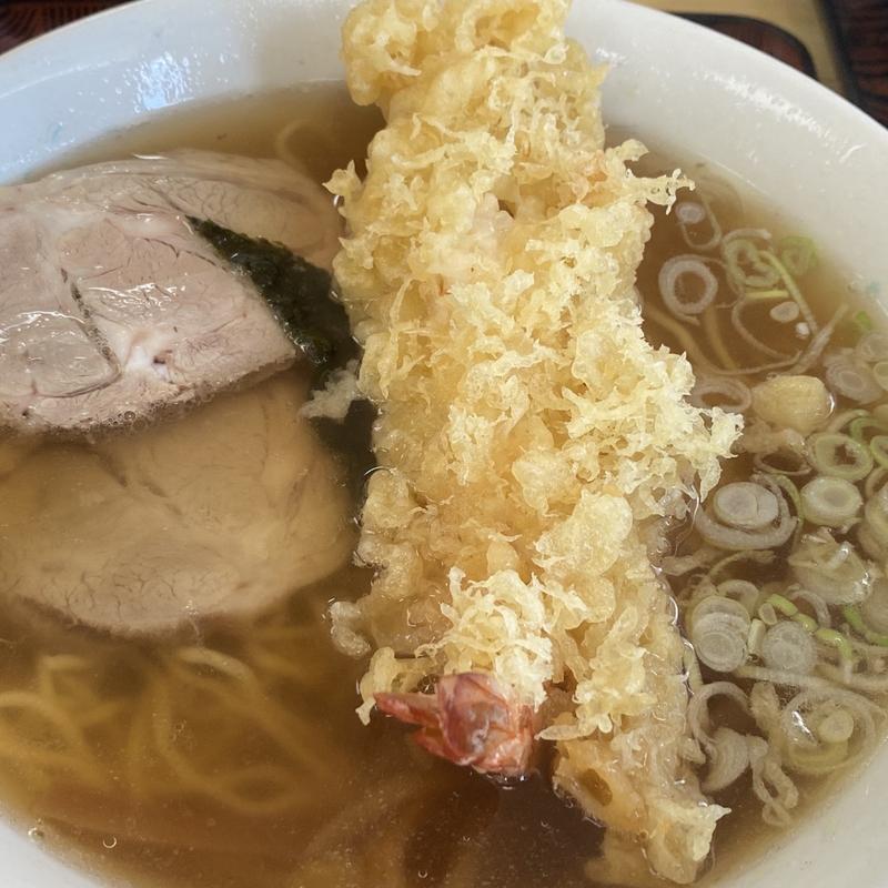 天ぷらラーメン(やぶ㐂 )