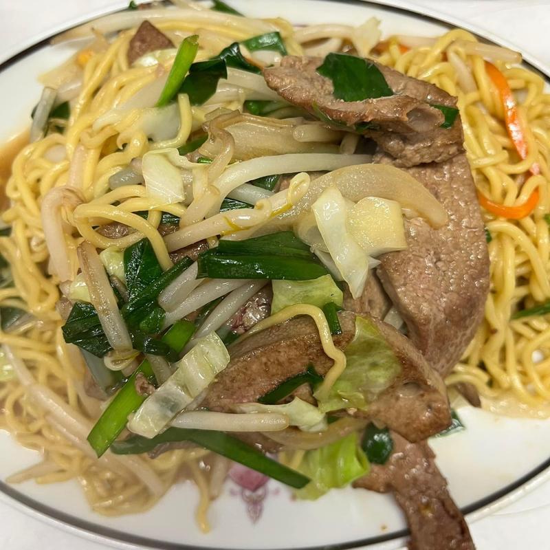 レバニラ焼きそば(珍々軒 （ちんちんけん）)