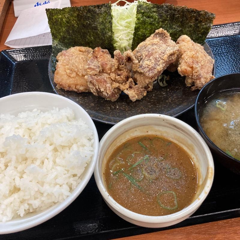 濃厚つけから定食(からやま 藤沢柄沢店)
